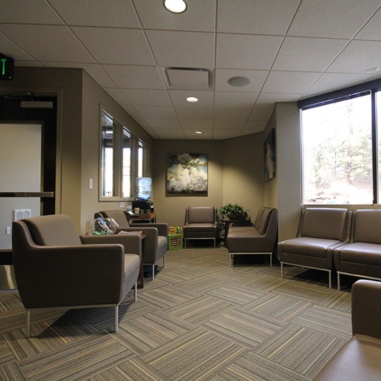 Evergreen Dental Group waiting room