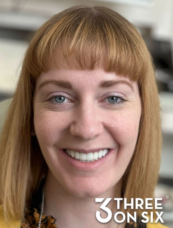 After full mouth restoration with a healthy, natural-looking smile
